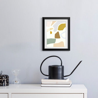 PastelSplotchesIIPremiumGalleryWrappedCanvas-Framed Print