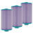 Hurricane Filters 3 Pack HF4H21 Platinum Purple Spa Filter Cartridge Replacement