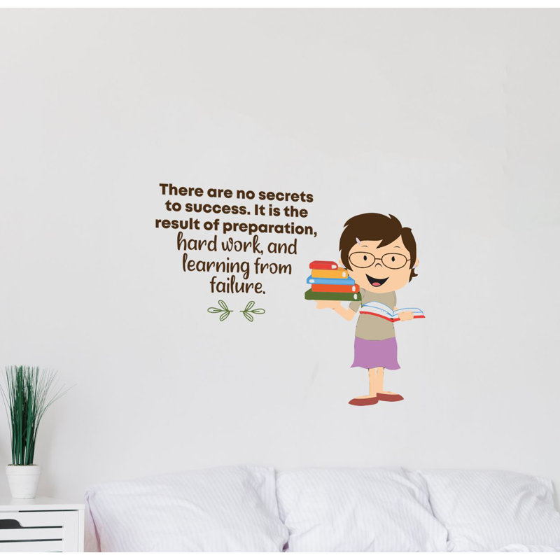 Text & Numbers Wall Decal, 20" H x 20" W