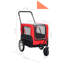 Chariot pour chien pliable 2-en-1 pour vélo-50033676