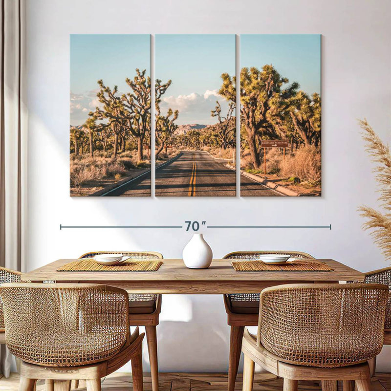 Mehar Cactus Road, 42" H x 65" W