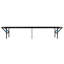 Structure de lit pliable en acier avec assemblage sans outil
