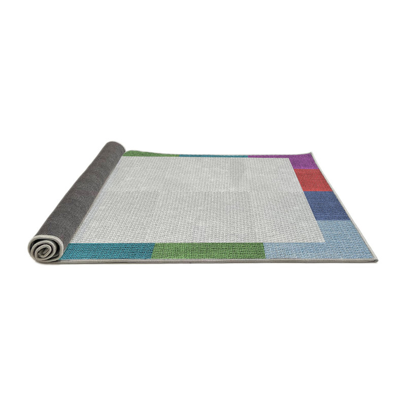 Geometric Indoor Rug, Round 6'