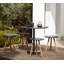 Area Outdoor Round Teak Side Table-1847903474