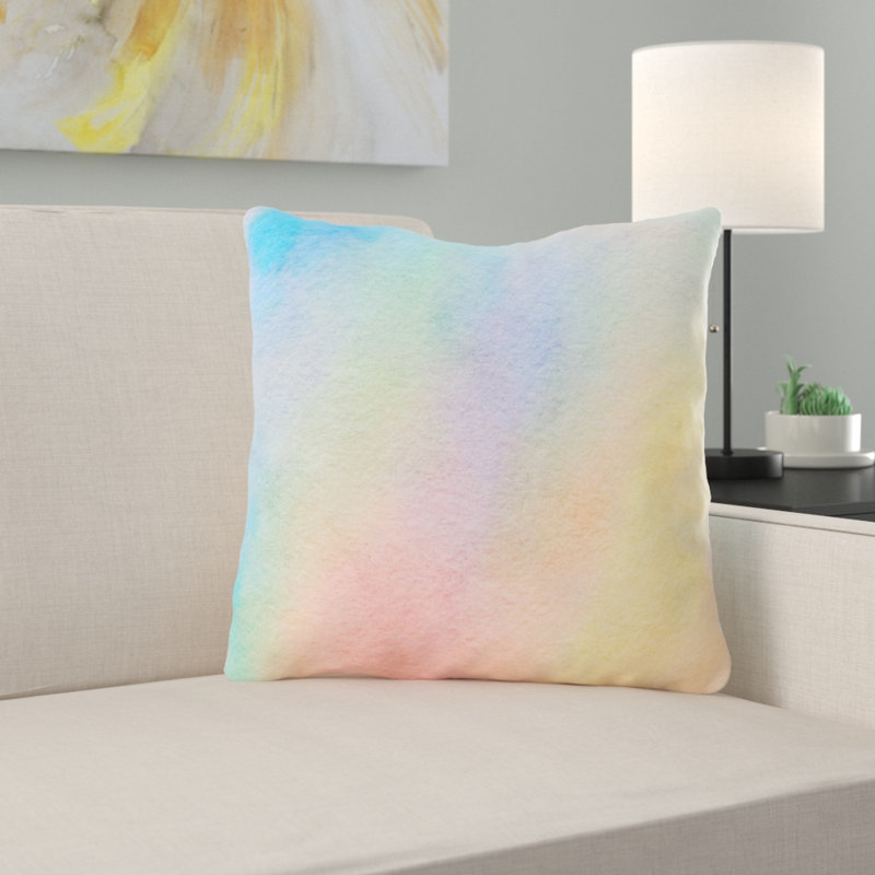 Reversible Throw Pillow, Microsuede, Indoor