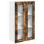 Vidaxl Hanging Cabinet With Storage Riga Artisan Oak 60 X 31 X 100 Cm-121217658-121217663