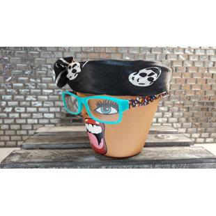 Sassy Soul Sister, Head Face Planter, Planter with Drainage, Planter, Flower Pots, Unique Gift