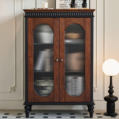 Vintage Small-Sized Standing Display Case