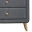 Commode rembourrée à 5 tiroirs
