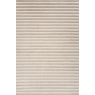  Valoria Striped Washable Area Rug