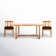 Melrose Rectangular 4 - Person 70.8" Long Teak Dining Set with Cushions