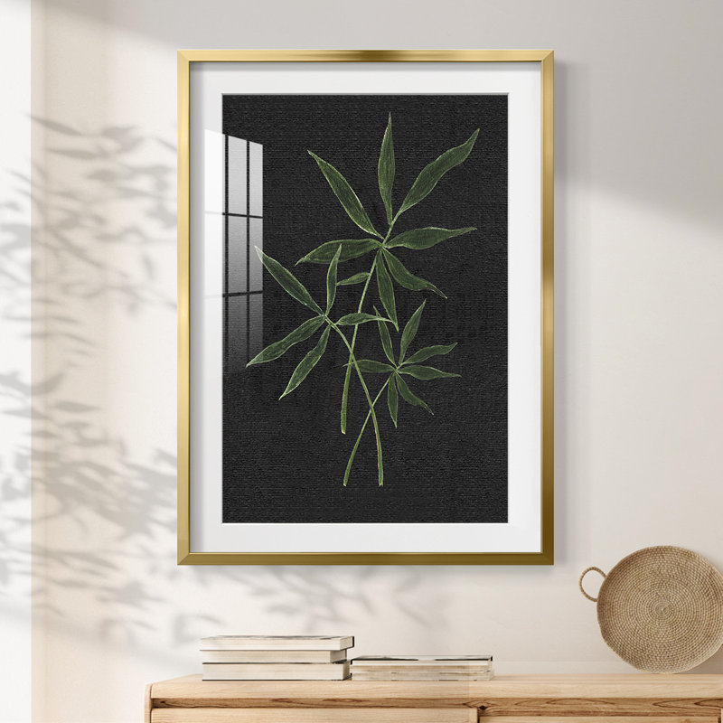Verre Siesta Beach - Toile tendue avec châssis, H 25,5 po x l 17,5 po, Doré