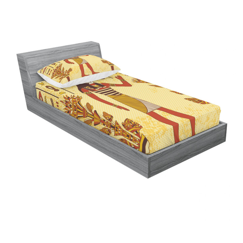 Microfiber Sheet Set, Twin XL Sheet Set with Fitted Sheet