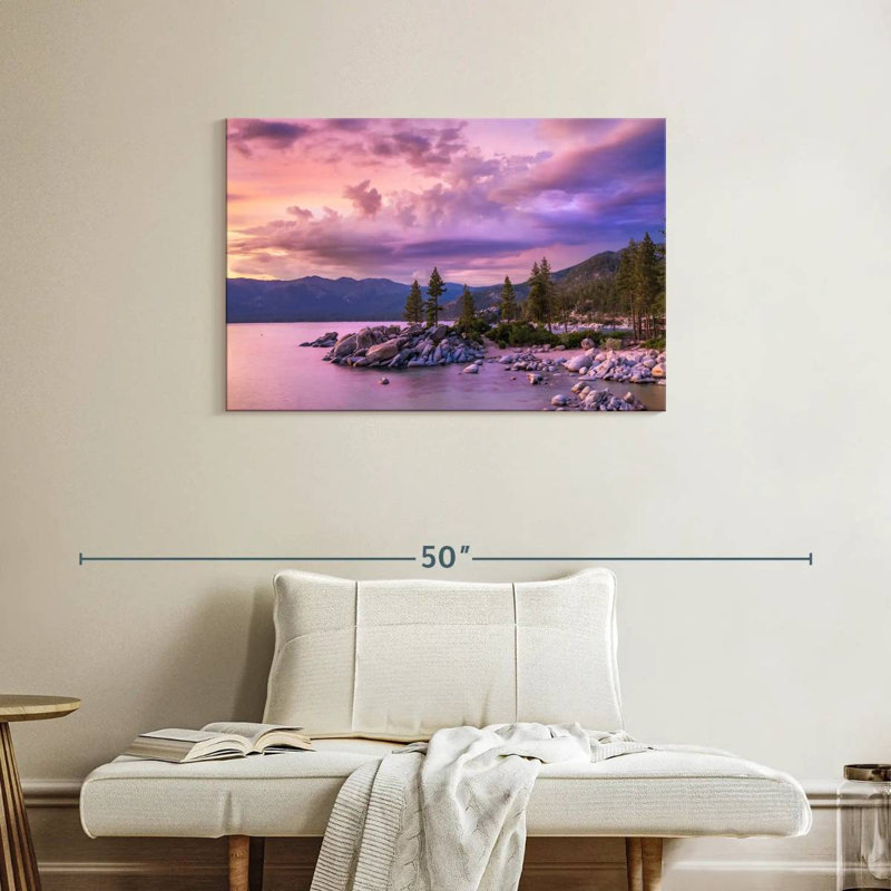 Alvord Sand Harbor Lake Tahoe, 24" H x 36" W