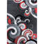 Tapis rouge / gris à motif cachemire Zabala-2081072226