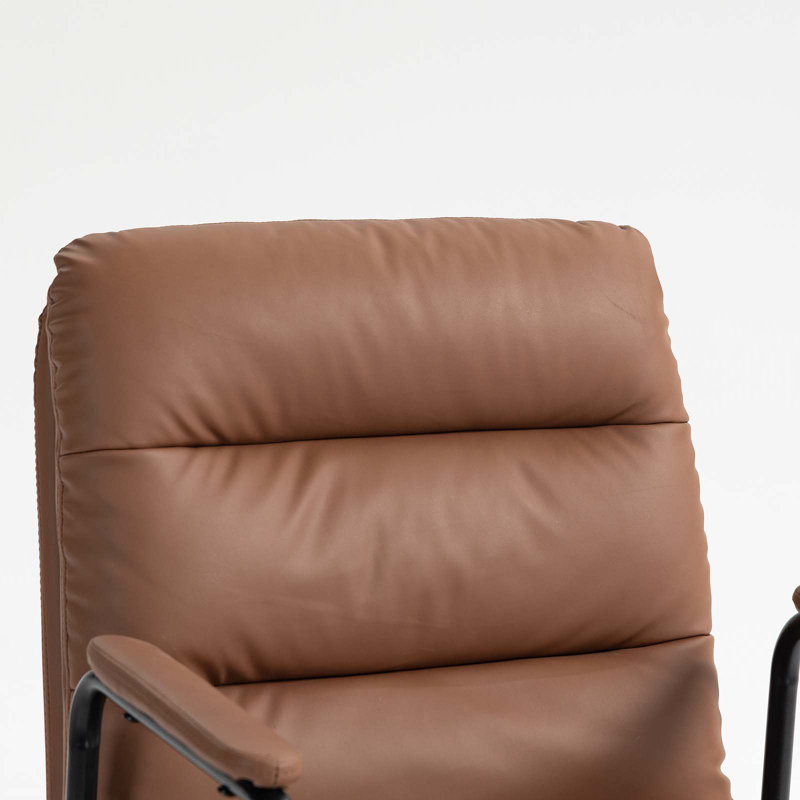 Chaise de bureau Mid-Century ergonomique avec hauteur réglable, fonctions pivotantes et roulantes, tissu respirant pour le confort du bureau à domicile