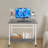31.5" 3-Tier Rolling Computer Desk Modern Simple Computer Desk Flexible Home Office Desk Anti-Slip Free Standing-1042422740-1042422746