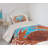 Seashells Coastal Coverlet