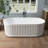 67'' Freestanding Tub Acrylic Soaking Bathtub
