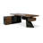Tan+Black Rectangular Solid Wood+Iron desks-108304474-108304476