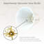 Royal Designs, Inc. BSO-704FC-6WH-2 Abat-jour basique avec pince flamme, 3,5 x 6 x 6,25, blanc, paquet de 2-971613812