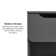 Jaqualine 1-Drawer Nightstand with Storage Cubby