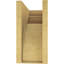 Bois de cèdre brut Viola TimberThane Corbel, apprêté brun clair-88292857
