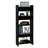 Vizcaya Home Office Set With Single Drawer, Keyboard Tray, And Five-Shelf Bookcase For Efficient Workspace Organization