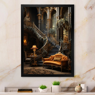 Yukano Castles Royal Refuge Rich II - Castles Framed Prints