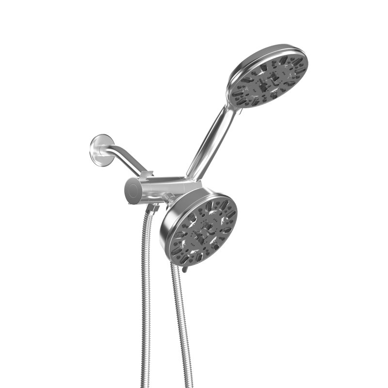 Système de douche complet chromé multifonction, Chrome