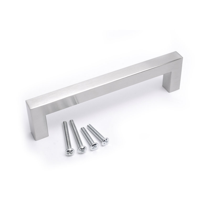 Aryabella 16cm Bar Handle, Brushed Silver, 256mm