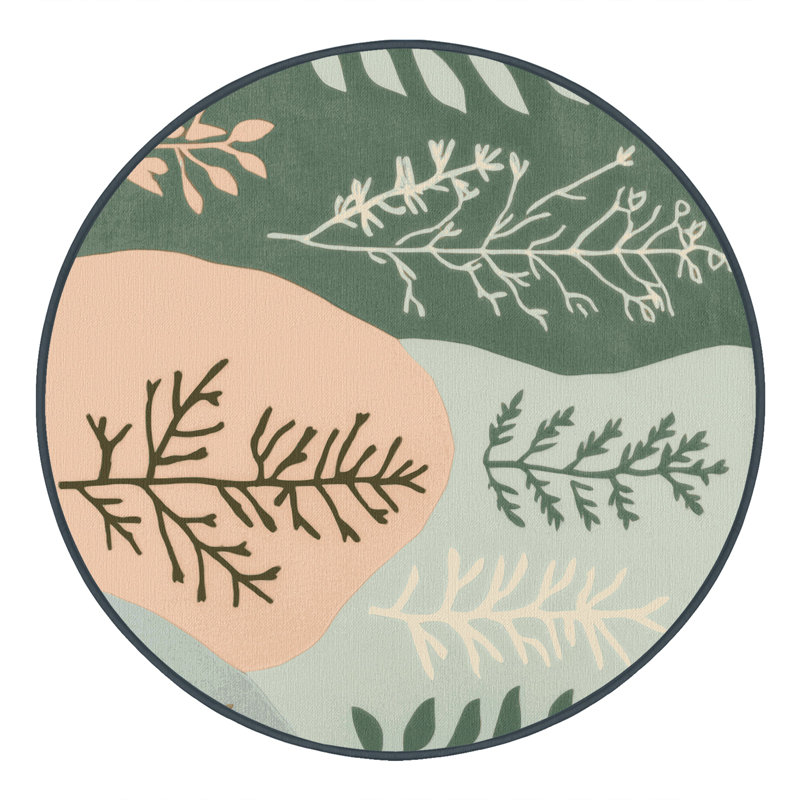 Canopy Calm Rug, Round 5'