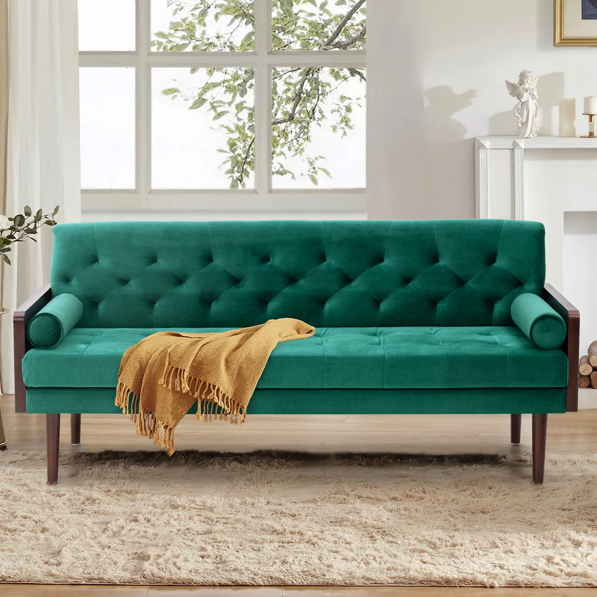 Ebern Designs 71.5'' Upholstered Sofa - Wayfair Canada