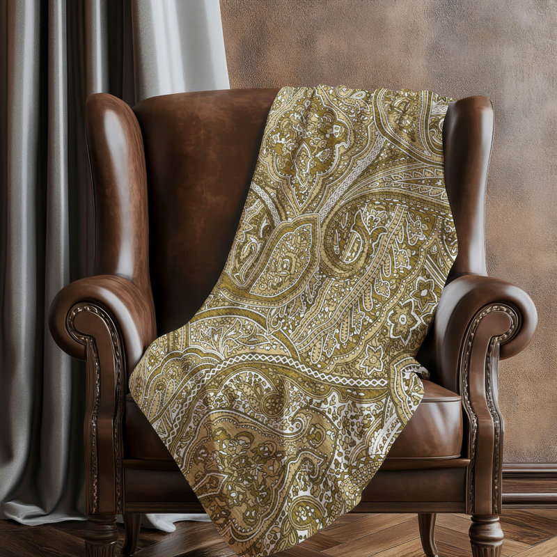 Jeté en cachemire Addison Sherpa ASB623, Brun
