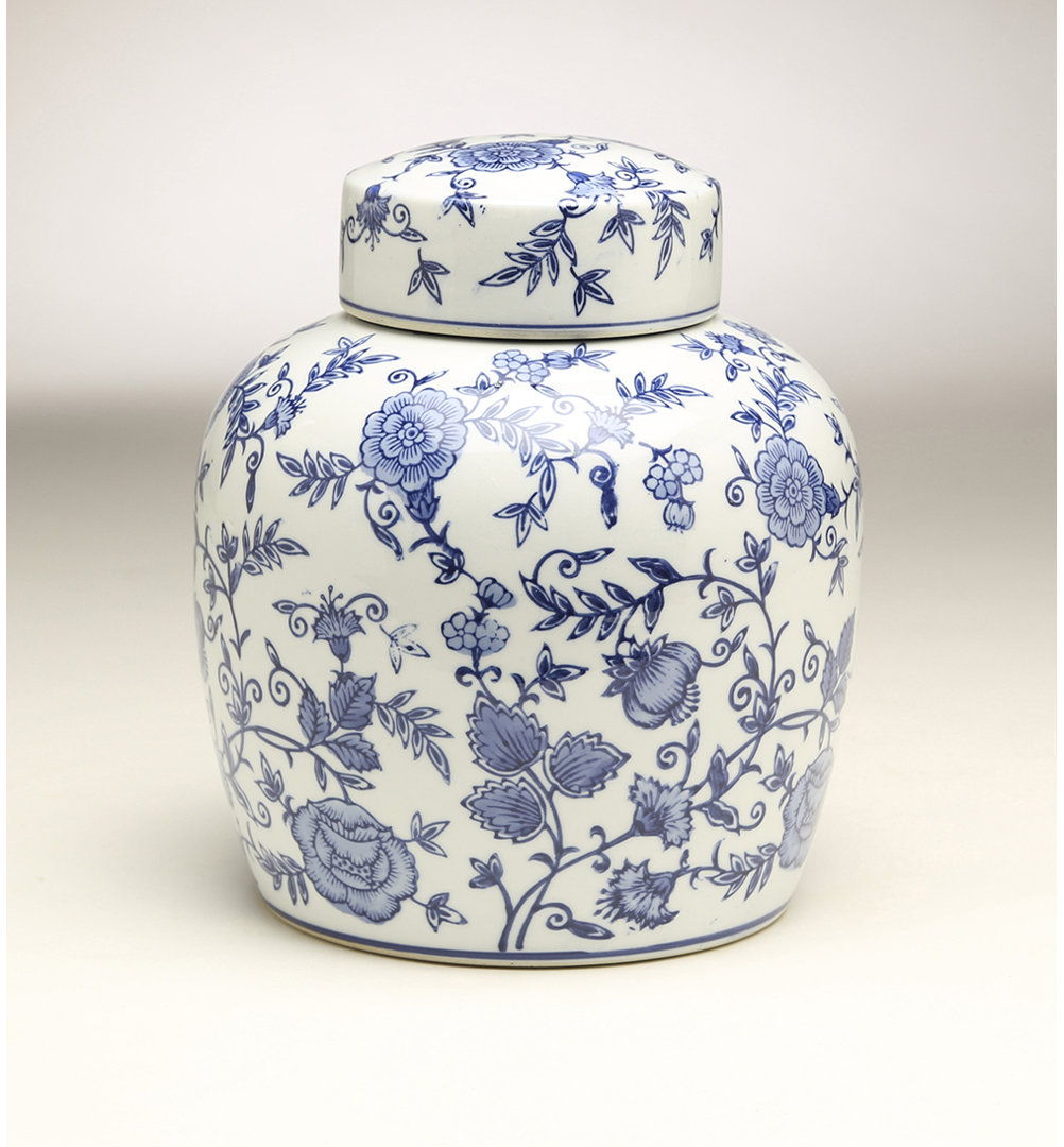 Farber Floral Jar Charlton Home®