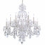 Sterling 12 - Light Glass Chandelier
