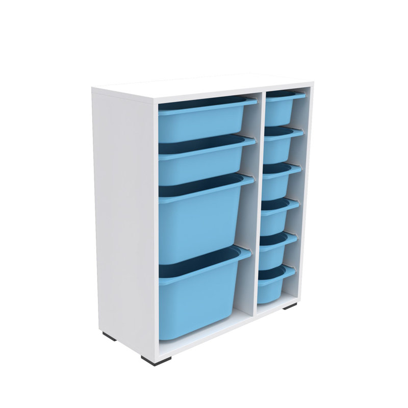 Armoire polyvalente moderne 27,4 po x 32,7 po x 11,8 po | 100% panneau de particules enduit de mélamine, épaisseur: 0,7 pouce | Comprend de nombreuses tablettes, une conception murale, une solution de rangement élégante et fonctionnelle pour la maison