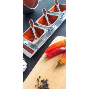 Oh So Pretty Aluminum Condiment Server