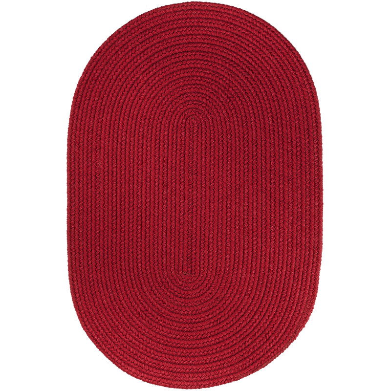 Smyth Synthetic Indoor Rug, Oval 4' x 6'