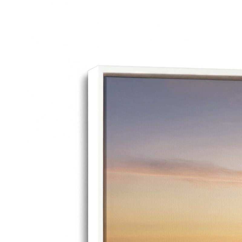 Winding River Sunset by Martin Podt Art Print, 20 W x 30 H, White, Framed Canvas