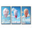 Ensemble de 3 décorations murales Skyhigh Balloon Whimsy - Montgolfière-2001187981-2001187971
