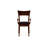 Ingrid 19.25'' H Upholstered Cherry Armchair-22354364-59696586