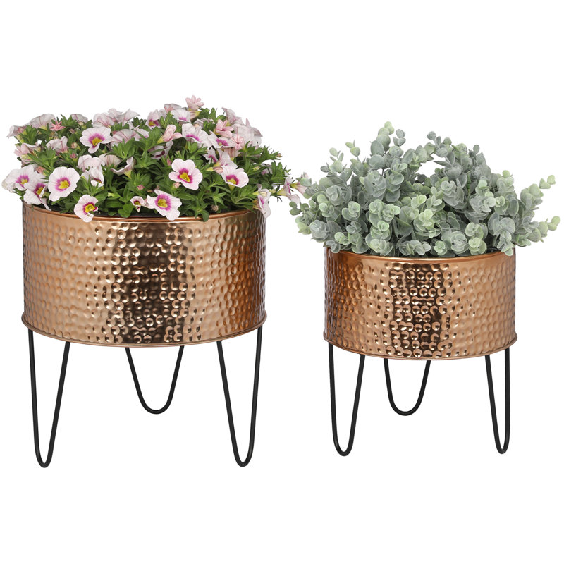 Aidaly Handmade Metal Pot Planter