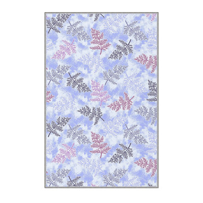 Antibacterial Hall Carpet, 3D Digital Printed, 3.3 x 9.8 Feet | 100% Polyester, 0.3 in Pile Height, PVC Non-Slip Underside | Machine Washable, Durable, Non-Slip Design for Modern Entryways & Living Spaces