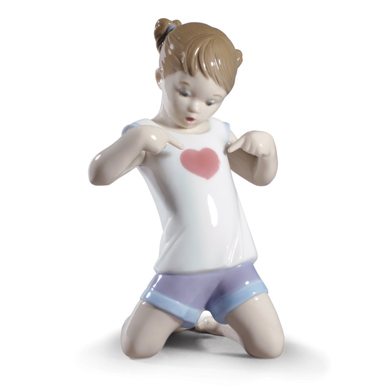 Hear My Heart Girl Figurine