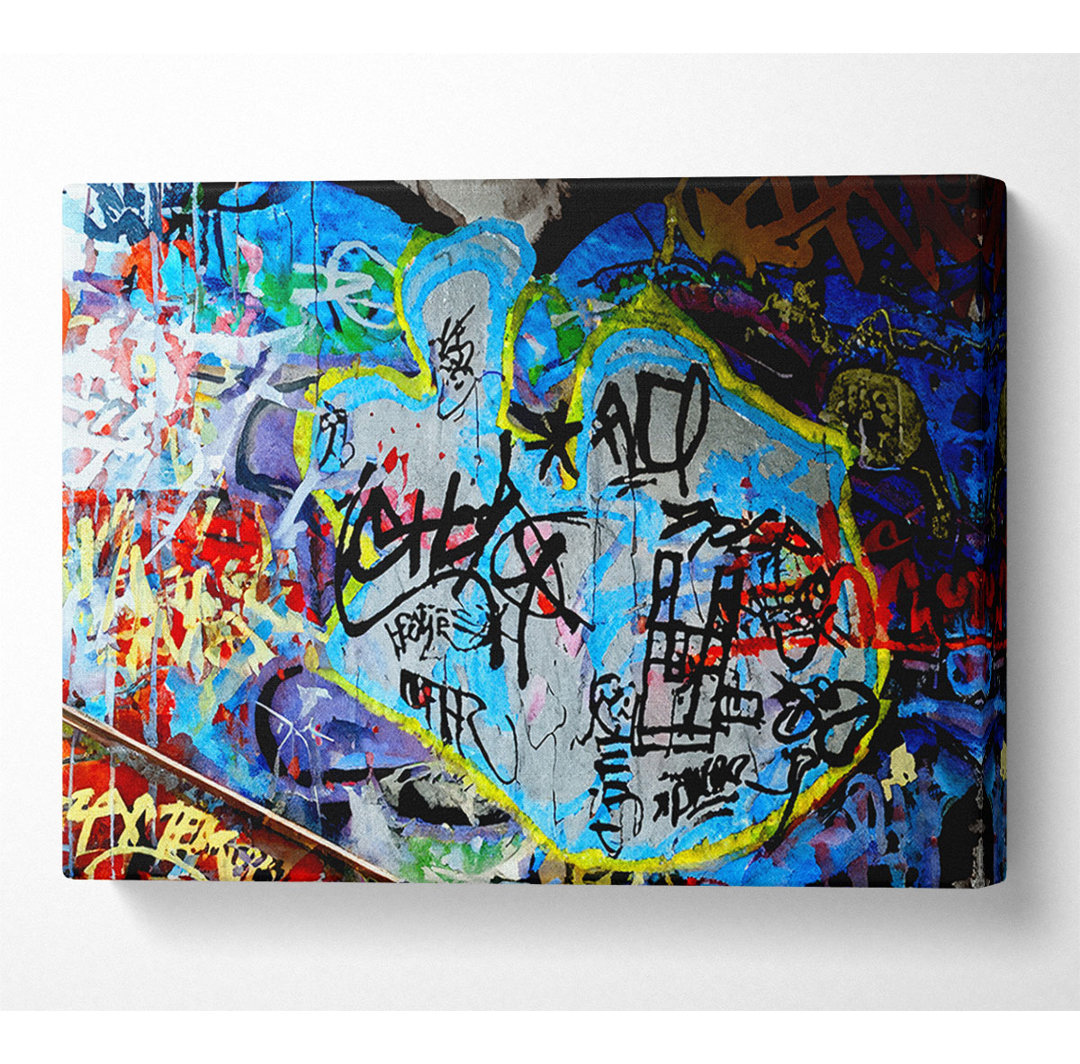 Colour Blaze - Kunstdrucke auf Leinwand - Wrapped Canvas