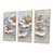 Toile naturelle avec cadre flottant