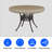 Alyah Heavy-Duty Multipurpose Round Patio Table Cover, Waterproof Outdoor UV-Resistant Table Top Cover-1519031133-1519031127