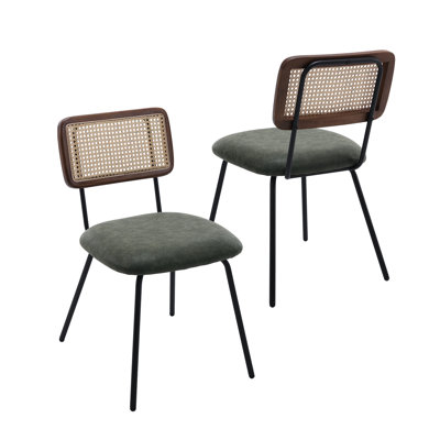 Chaise d'appoint à dossier en croix Lashounda