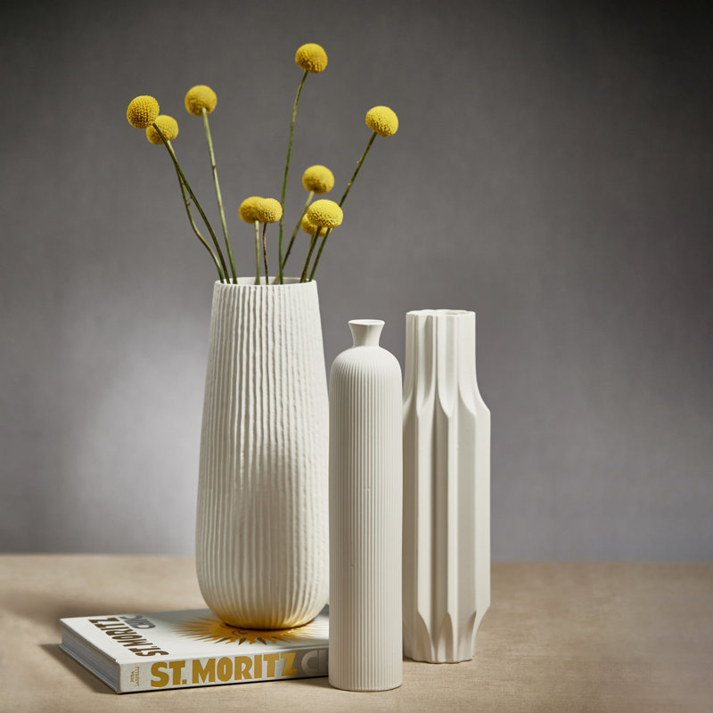 Vase en céramique 16 po Kimia
